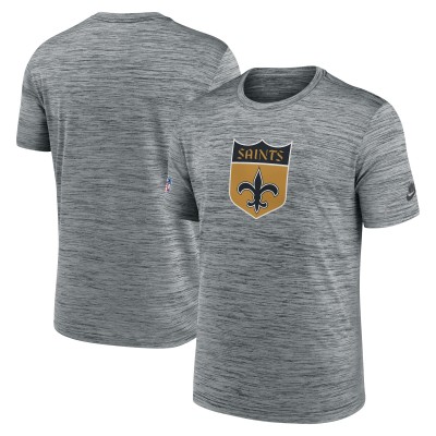 Футболка New Orleans Saints Nike Velocity Alternate Logo Performance - Gray