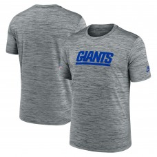 Футболка New York Giants Nike Velocity Alternate Logo Performance - Gray