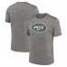 New York Jets Nike Gray Sideline Velocity Throwback Logo Dri-FIT T-Shirt New York Jets Nike Gray Sideline Velocity Throwback Logo Dri-FIT T-Shirt
