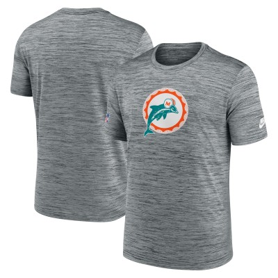Футболка Miami Dolphins Nike Velocity Alternate Logo Performance - Gray