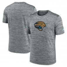 Футболка Jacksonville Jaguars Nike Throwback Velocity Alternate Logo Performance - Heather Gray