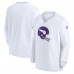 Кофта Minnesota Vikings Nike 2024 Sideline Throwback Logo V-Neck - White