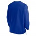 Seattle Seahawks Nike Royal 2024 Sideline Throwback Logo Long-Sleeve V-Neck Windshirt