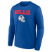 Футболка с длинным рукавом Buffalo Bills Dalton Kincaid Royal Team Wordmark Name & Number