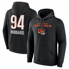 Толстовка Sam Hubbard Cincinnati Bengals Team Wordmark Player Name & Number - Black