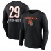Cincinnati Bengals Cam Taylor-Britt Black Team Wordmark Player Name & Number Long Sleeve T-Shirt