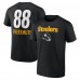 Футболка Pat Freiermuth Pittsburgh Steelers Team Wordmark Player Name & Number - Black