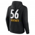 Pittsburgh Steelers Alex Highsmith Black Team Wordmark Player Name & Number Pullover Hoodie