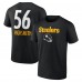 Pittsburgh Steelers Alex Highsmith Black Team Wordmark Player Name & Number T-Shirt