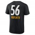 Pittsburgh Steelers Alex Highsmith Black Team Wordmark Player Name & Number T-Shirt