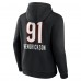 Толстовка Trey Hendrickson Cincinnati Bengals Team Wordmark Player Name & Number - Black