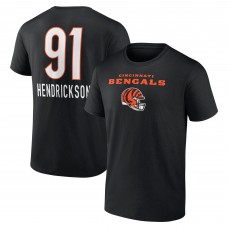 Футболка Trey Hendrickson Cincinnati Bengals Team Wordmark Player Name & Number - Black
