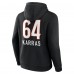Толстовка Ted Karras Cincinnati Bengals Team Wordmark Player Name & Number - Black