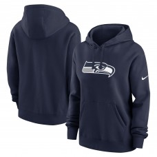 Женская толстовка Seattle Seahawks Nike College Navy Club Fleece Женская толстовка Seattle Seahawks Nike College Navy Club Fleece