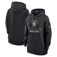 Женская толстовка Las Vegas Raiders Nike 2024 NFL Crucial Catch Club - Black
