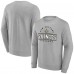 New Orleans Saints Fanatics Heather Gray Extreme Tackle Sweatshirt