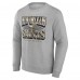 Кофта New Orleans Saints Fanatics Heather Gray Chance Throwback Fleece