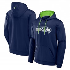 Seattle Seahawks Fanatics College Navy Defender Pullover Hoodie