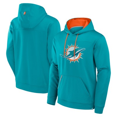 Толстовка Miami Dolphins Fanatics Aqua Defender
