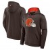 Толстовка Cleveland Browns Fanatics Brown Defender