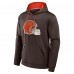 Толстовка Cleveland Browns Fanatics Brown Defender