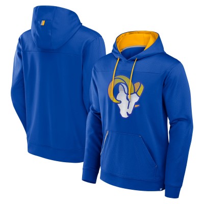 Los Angeles Rams Fanatics Defender Pullover Hoodie - Royal