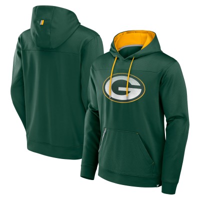Толстовка Green Bay Packers Fanatics Green Defender