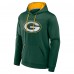Толстовка Green Bay Packers Fanatics Green Defender