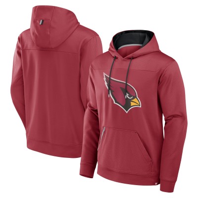 Arizona Cardinals Fanatics Cardinal Defender Pullover Hoodie