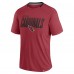 Arizona Cardinals Fanatics Cardinal Defender Fade Slant T-Shirt