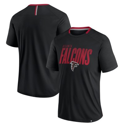 Футболка Atlanta Falcons Fanatics Black Defender Fade Slant