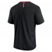 Футболка Atlanta Falcons Fanatics Black Defender Fade Slant
