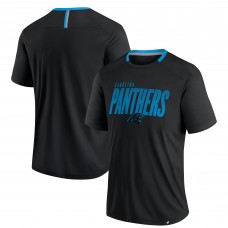 Футболка Carolina Panthers Fanatics Black Defender Fade Slant