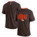 Футболка Cleveland Browns Fanatics Brown Defender Fade Slant Футболка Cleveland Browns Fanatics Brown Defender Fade Slant