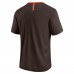 Футболка Cleveland Browns Fanatics Brown Defender Fade Slant