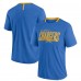 Los Angeles Chargers Fanatics Powder Blue Defender Fade Slant T-Shirt