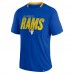 Los Angeles Rams Fanatics Defender Fade Slant T-Shirt - Royal