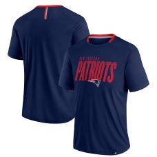 New England Patriots Fanatics Navy Defender Fade Slant T-Shirt New England Patriots Fanatics Navy Defender Fade Slant T-Shirt