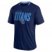 Футболка Tennessee Titans Defender Fade Slant - Navy