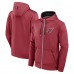 Arizona Cardinals Fanatics Cardinal Defender Full-Zip Hoodie