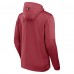 Arizona Cardinals Fanatics Cardinal Defender Full-Zip Hoodie