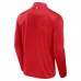 Kansas City Chiefs Fanatics Red Defender Long Sleeve Quarter-Zip Jacket