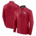 San Francisco 49ers Fanatics Scarlet Defender Long Sleeve Quarter-Zip Jacket San Francisco 49ers Fanatics Scarlet Defender Long Sleeve Quarter-Zip Jacket