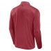 Arizona Cardinals Fanatics Cardinal Defender Long Sleeve Quarter-Zip Jacket