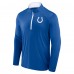 Indianapolis Colts Fanatics Royal Defender Long Sleeve Quarter-Zip Jacket