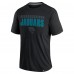 Jacksonville Jaguars Fanatics Black Defender Blackout T-Shirt