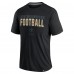 Футболка New Orleans Saints Fanatics Black Defender Blackout