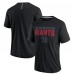 New York Giants Fanatics Black Defender Blackout T-Shirt