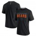 Футболка Chicago Bears Fanatics Black Defender Blackout