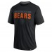 Футболка Chicago Bears Fanatics Black Defender Blackout
